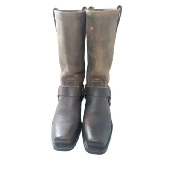 Frye Harness 12R Boots 7730 Women's Size 6.5 M Made In The USA Retail $498 - Picture 5 of 16